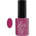 Ημιμόνιμο Βερνίκι Νυχιών no. 93 Smalto Gel Soak Off UV&LED 10ml Lory Milano Μωβ Ροζ