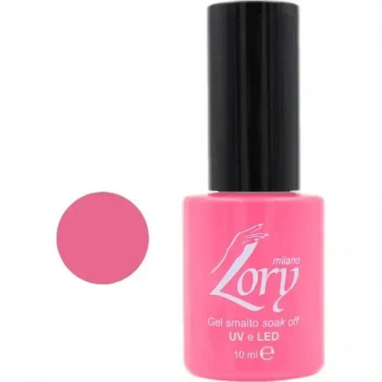 Ημιμόνιμο Βερνίκι Νυχιών no. 116 Smalto Gel Soaf Off UV&LED Gel Polish 10ml Lory Milano Ροζ