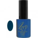 Ημιμόνιμο Βερνίκι Νυχιών no. 37 Smalto Gel Soak Off UV&LED 10ml Lory Milano Μπλε
