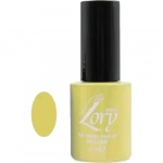 Ημιμόνιμο Βερνίκι Νυχιών no. 13 Smalto Gel Soak Off UV&LED 10ml Lory Milano Κίτρινο