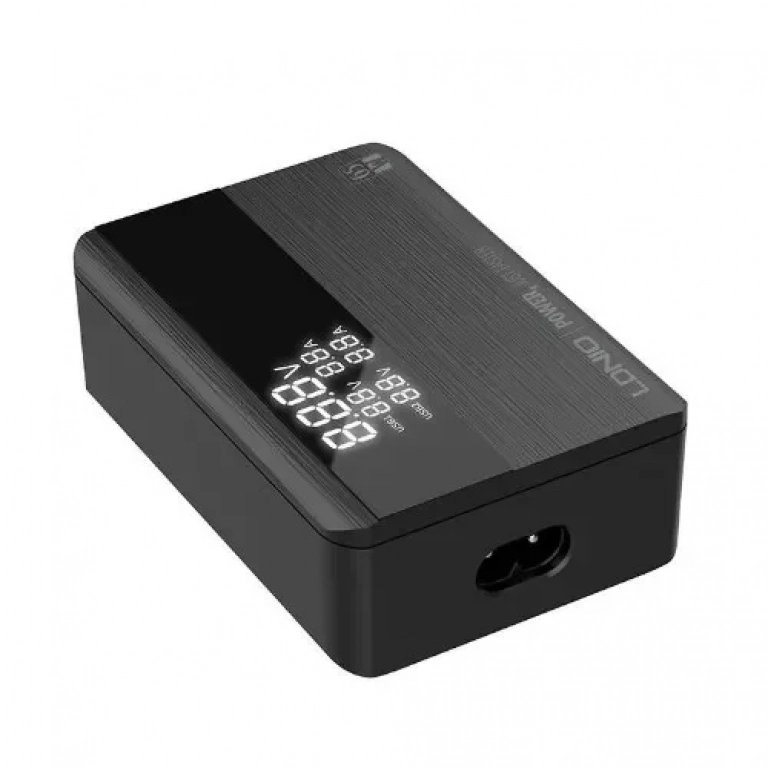 Βάση Φόρτισης με 2 Θύρες USB-A και 2 Θύρες USB-C 65W Power Delivery σε Μαύρο χρώμα Ldnio A4808Q