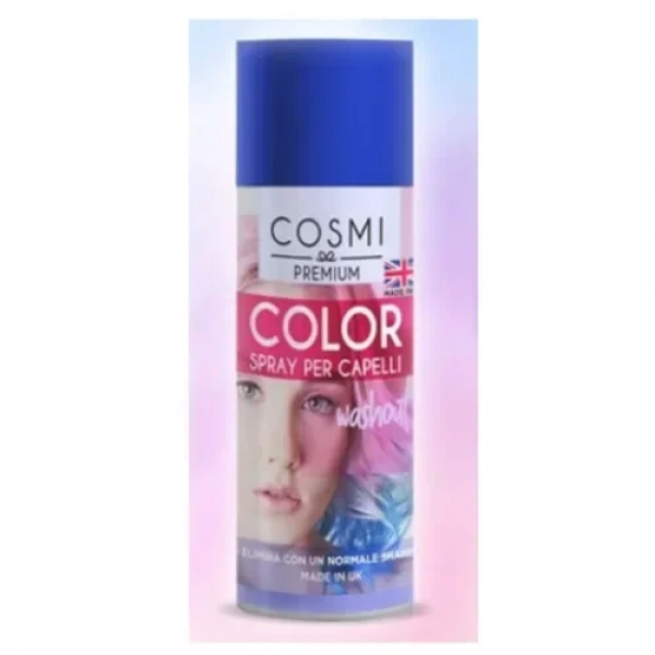 Cosmi Premium Spray Μαλλιών 100 ml με Χρώμα Μπλε