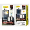 Ηλιακό σετ με διπλό προβολέα και Power Bank 2 σε 1 6V 3W Andowl Q-D630
