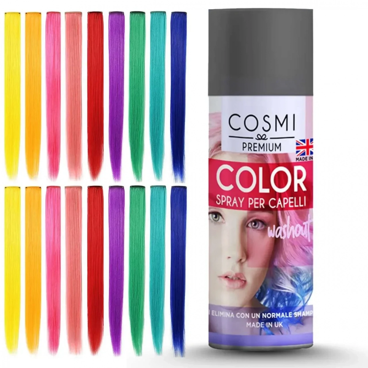Cosmi Premium Spray Μαλλιών με Χρώμα 100ml