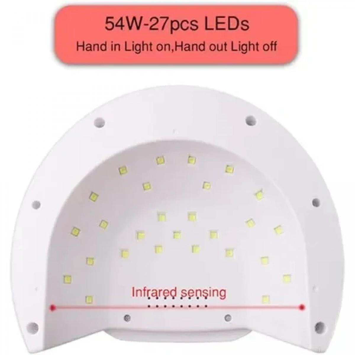 Φουρνάκι Νυχιών Sun 5 Plus 54W UV / LED 54W Λευκό