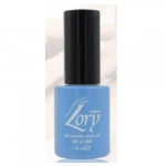 Ημιμόνιμο Βερνίκι Νυχιών no. 117 Smalto Gel Soaf Off UV&LED Gel Polish 10ml Lory Milano Μπλε Ανοιχτό
