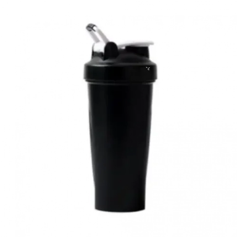 Πλαστικό Μπουκάλι Skaker 600ml Μαύρο
