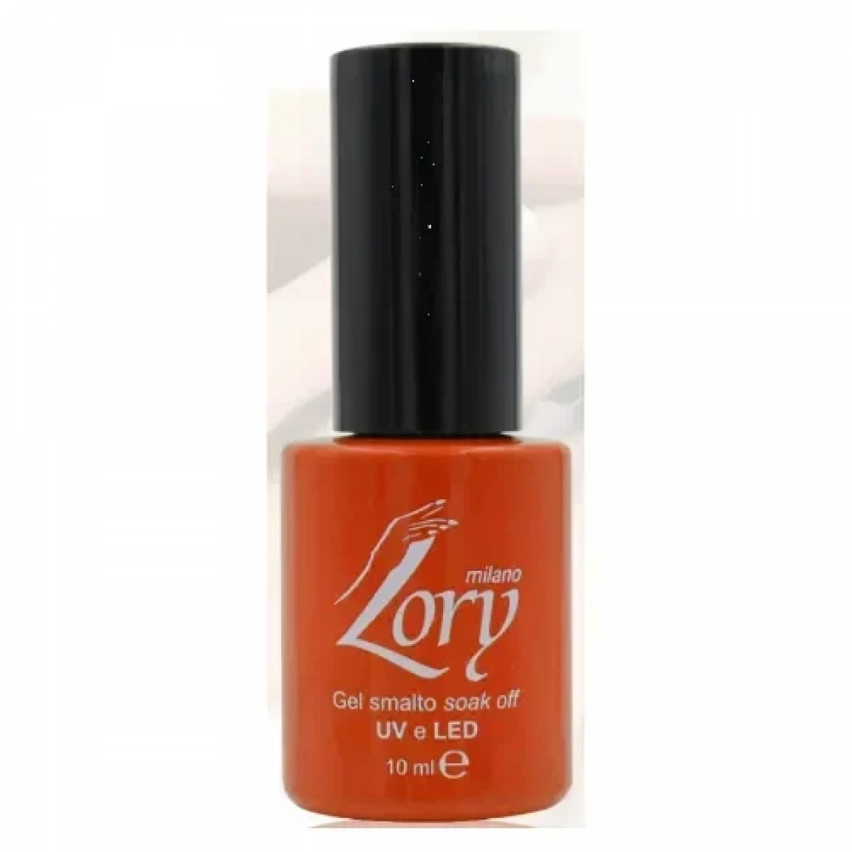 Ημιμόνιμο Βερνίκι Νυχιών no. 113 Smalto Gel Soaf Off UV&LED Gel Polish 10ml Lory Milano Κόκκινο Πορτοκαλί