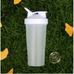 Πλαστικό Μπουκάλι Skaker 600ml Λευκό
