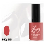 Ημιμόνιμο Βερνίκι Νυχιών no. 88 Smalto Gel Soak Off UV&LED 10ml Lory Milano Σομόν