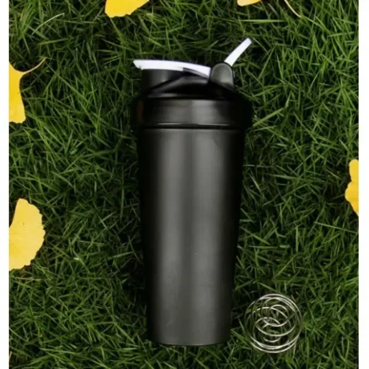 Πλαστικό Μπουκάλι Skaker 600ml Μαύρο