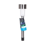 Ηλιακό Φωτιστικό Κήπου Καρφωτό 0,006W 6500K IP44 45x45x297mm Straight Port Lampshade - Stainless Steel - Aigostar