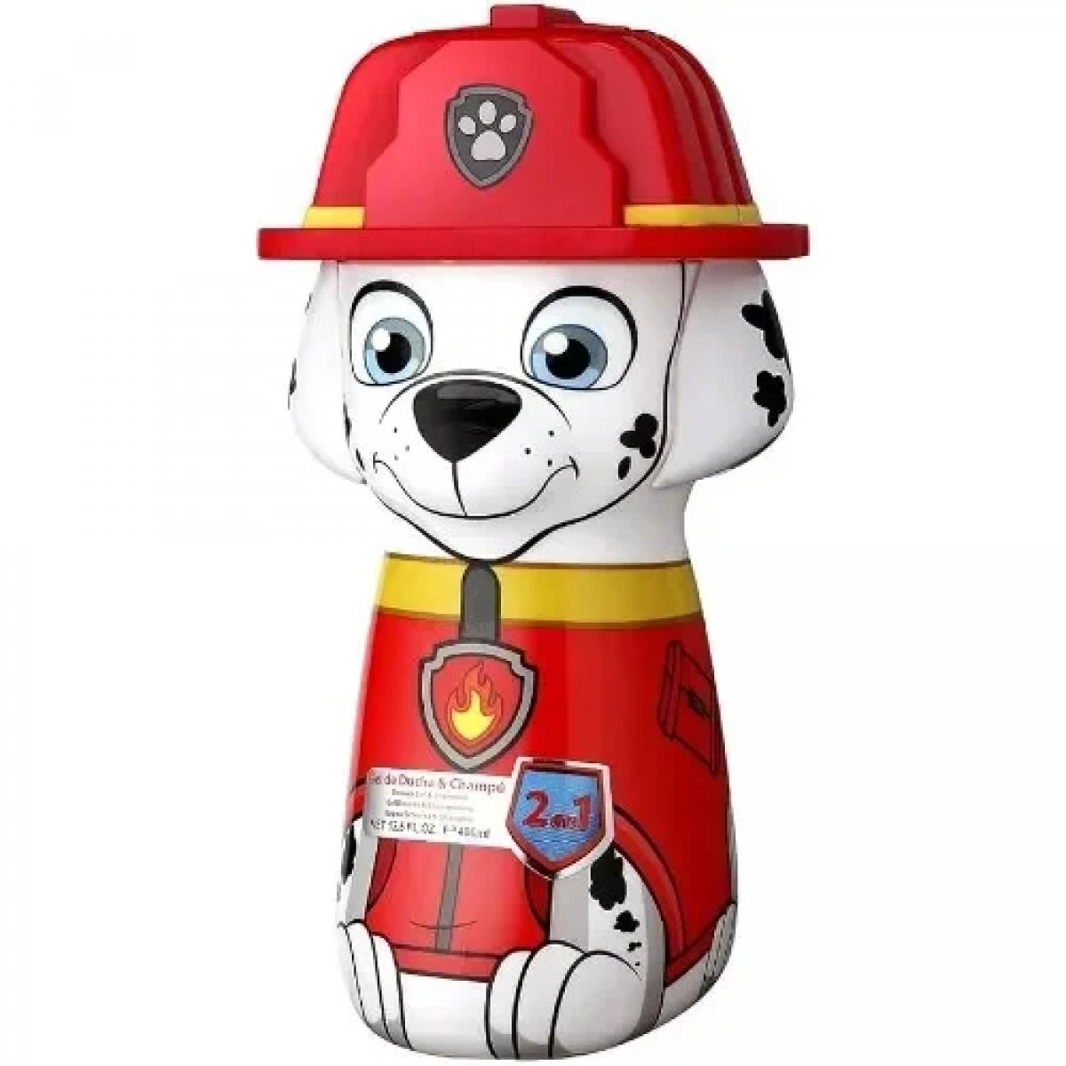 Cosmi Premium Παιδικό Αφρόλουτρο & Σαμπουάν 2 σε 1 2D Paw Patrol 400ml Marshall