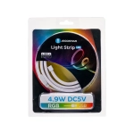 Ταινία LED Neon USB 1m 120LED RGB Πολύχρωμος Φωτισμός 4.9W 450lm