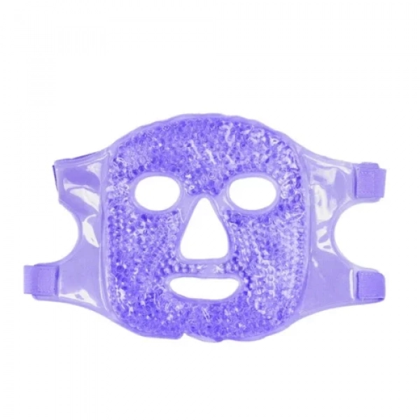 Δροσιστική μάσκα προσώπου Cooling Face Mask Latex Free And Bpa Free Μωβ