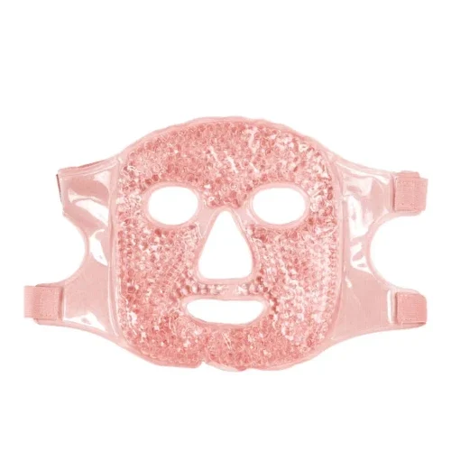 Δροσιστική Μάσκα Προσώπου Cooling Face Mask Latex Free And Bpa Free Πορτοκαλί