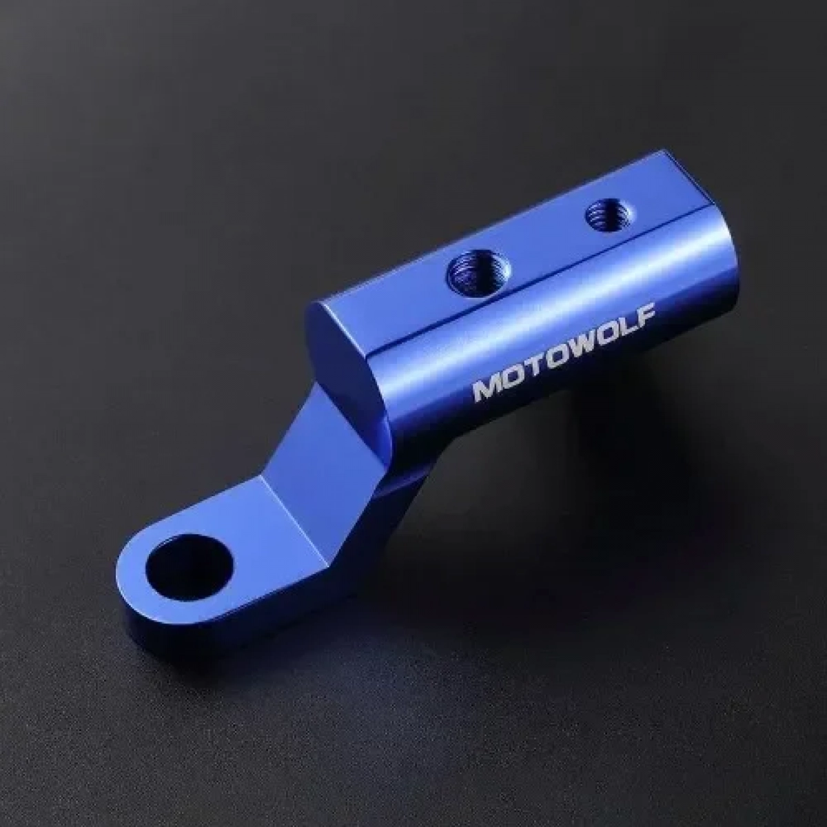 Motowolf Προέκταση Καθρέπτη Μηχανής 1τμχ Μπλε