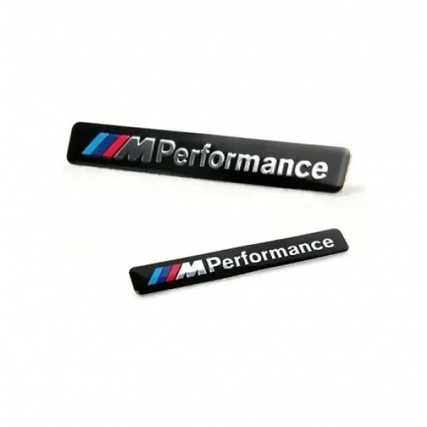 Αυτοκόλλητο ανάγλυφο M performance XW-26 μαύρο