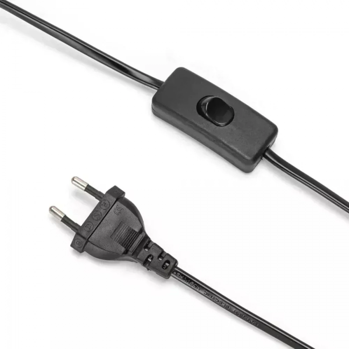 Aigostar Κεραμικό Πορτατίφ Ε14 40W 15x29.5 cm Λευκό Καπέλο και Μαύρη Βάση