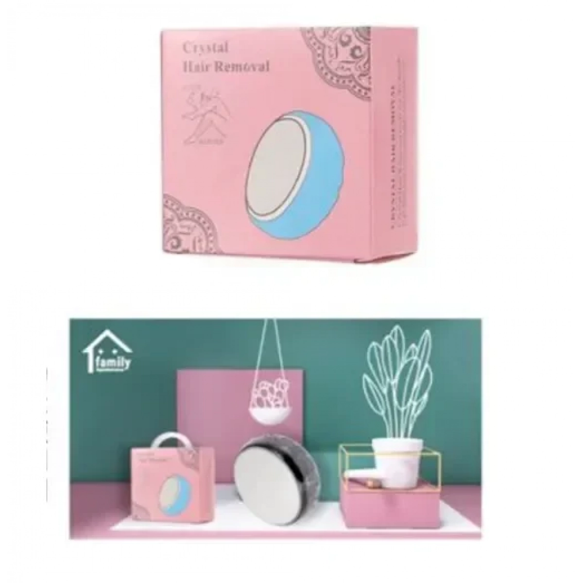 Συσκευή Αποτρίχωσης Crystal Hair Remover – Γκρι 99008 - Image 2