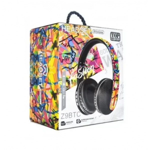 Ασύρματα ακουστικά Bluetooth Wireless Headset Z9BTC - μαύρο