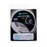Ταινία LED Neon USB 1m 120LED Ψυχρό Λευκό 6500K 4.9W 450lm