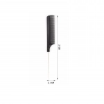Χτένα μαλλιών για κρεπάρισμα 21x2.6cm Cosmofan 98249 μαύρο