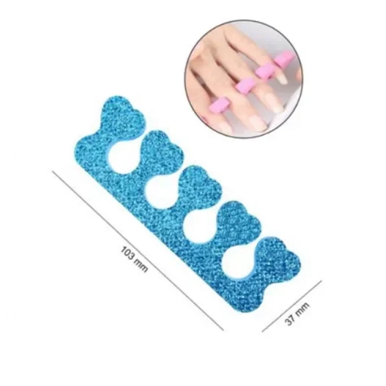 Διαχωριστικό νυχιών για μανικιούρ 103x37mm Cosmofan 93422 μπλε