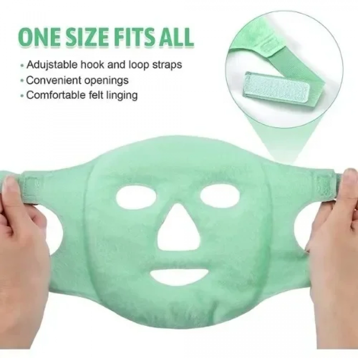 Δροσιστική μάσκα προσώπου Cooling Face Mask Latex Free And Bpa Free