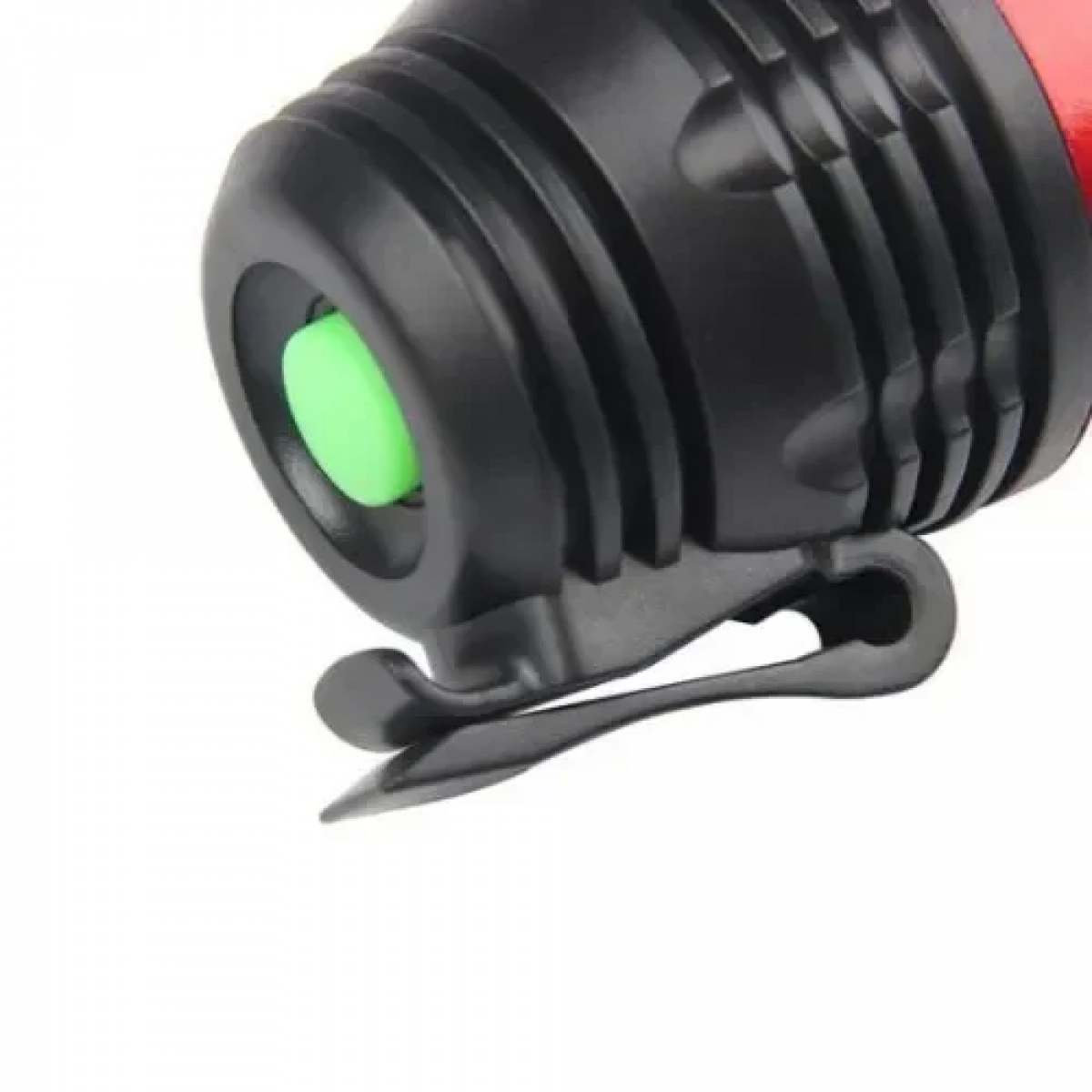 Φως Ποδηλάτου με Ιμάντα Σιλικόνης DP-1025 Κόκκινο