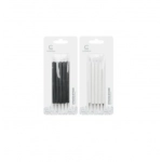 Επαγγελματικά εργαλεία νυχιών 131x8mm Cosmofan 93386 μαύρο - Image 2