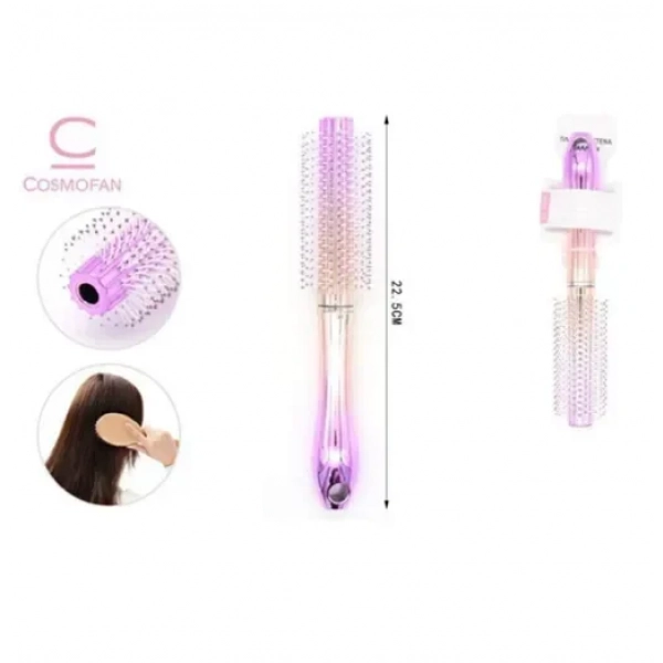 Επαγγελματική βούρτσα μαλλιών 22.5cm Cosmofan 98416 ροζ - μωβ