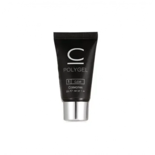Επαγγελματικό Nail Polygel 30gr Cosmofan no. 1 Clear - 98633