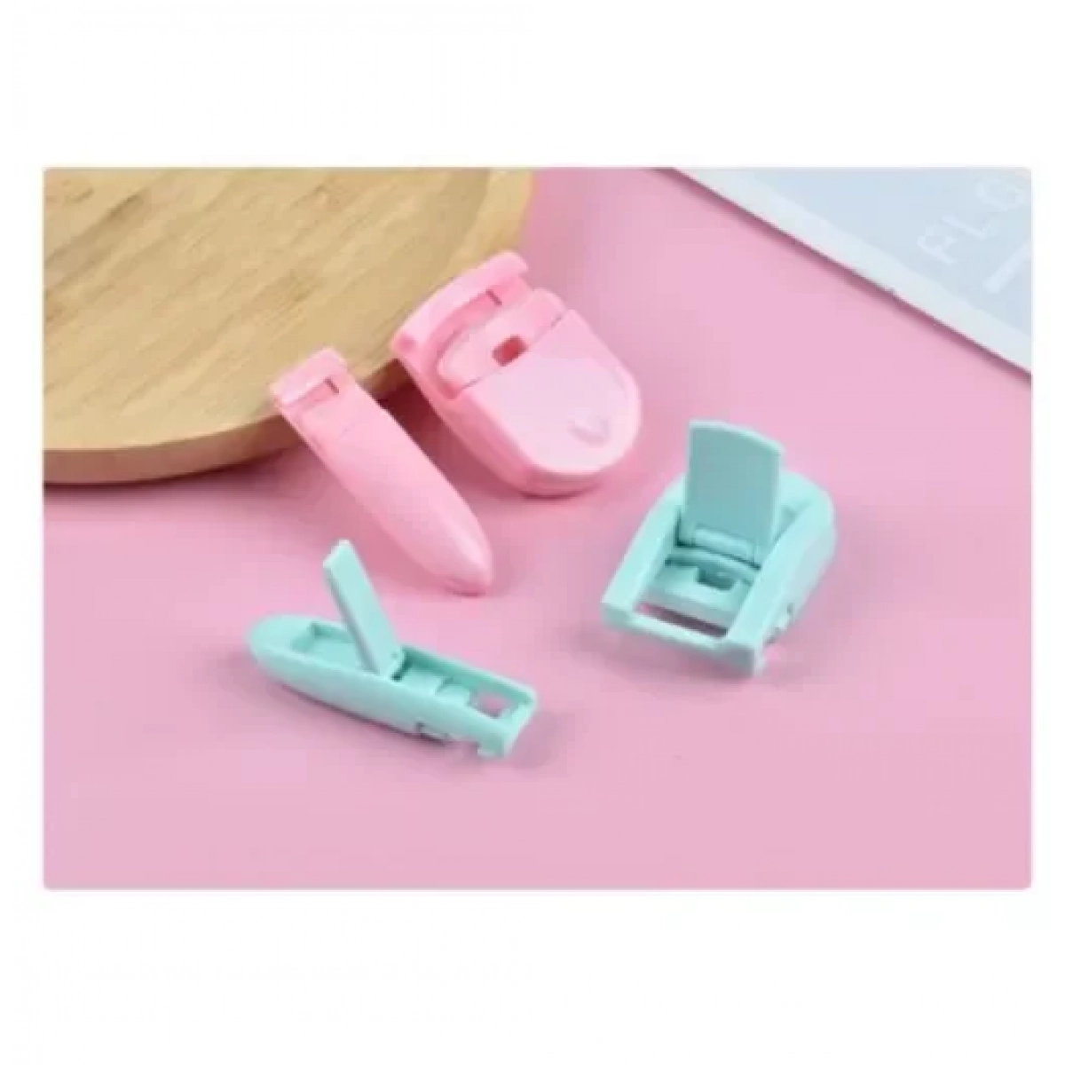 Επαγγελματικό ψαλίδι βλεφαρίδων 7.5x12cm 94219 γαλάζιο - Image 2