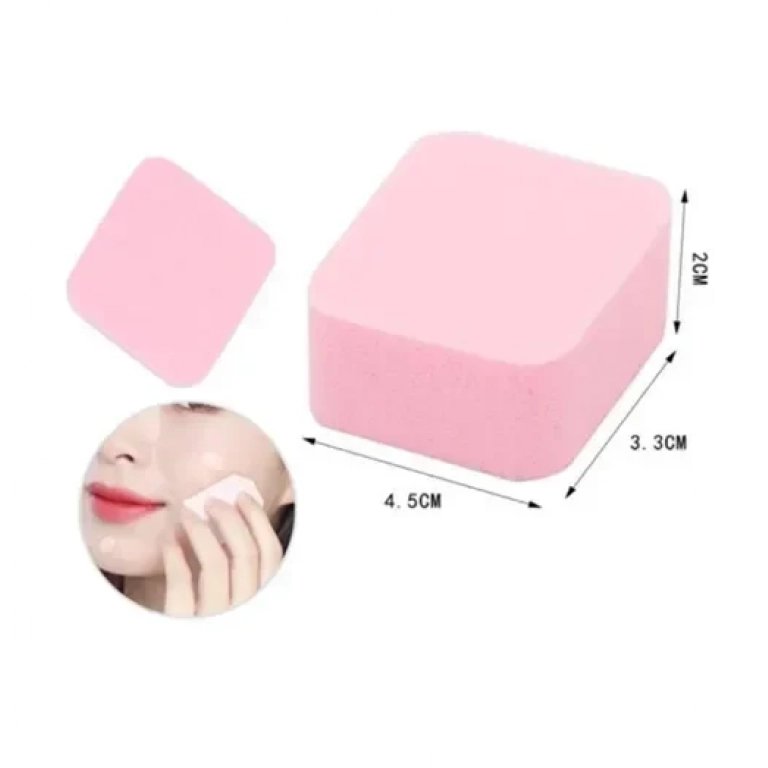 Επαγγελματικό σφουγγαράκι μακιγιάζ 4.5x3.3x2cm 97205 ροζ