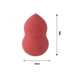 Επαγγελματικό σφουγγαράκι μακιγιάζ 6x4cm 81630 κόκκινο