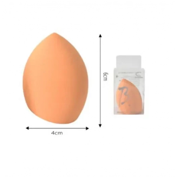 Επαγγελματικό σφουγγαράκι μακιγιάζ 6x4cm 99278 πορτοκαλί