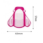 Φόρμες χτισίματος νυχιών ρολό 57x63mm 80909