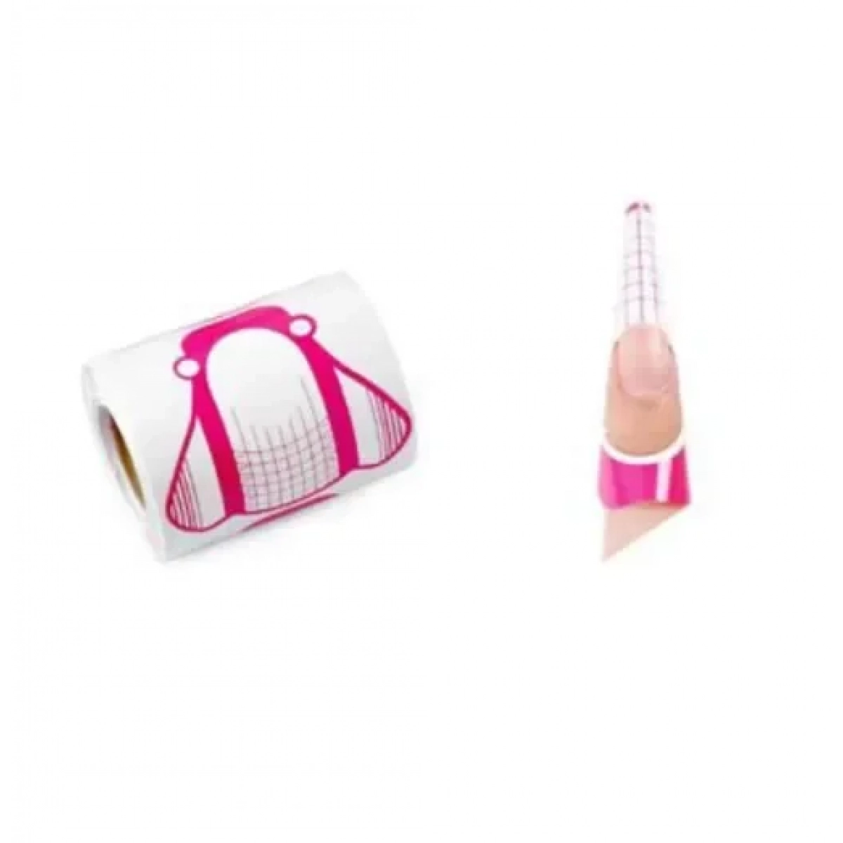 Φόρμες χτισίματος νυχιών ρολό 57x63mm 80913 - Image 2