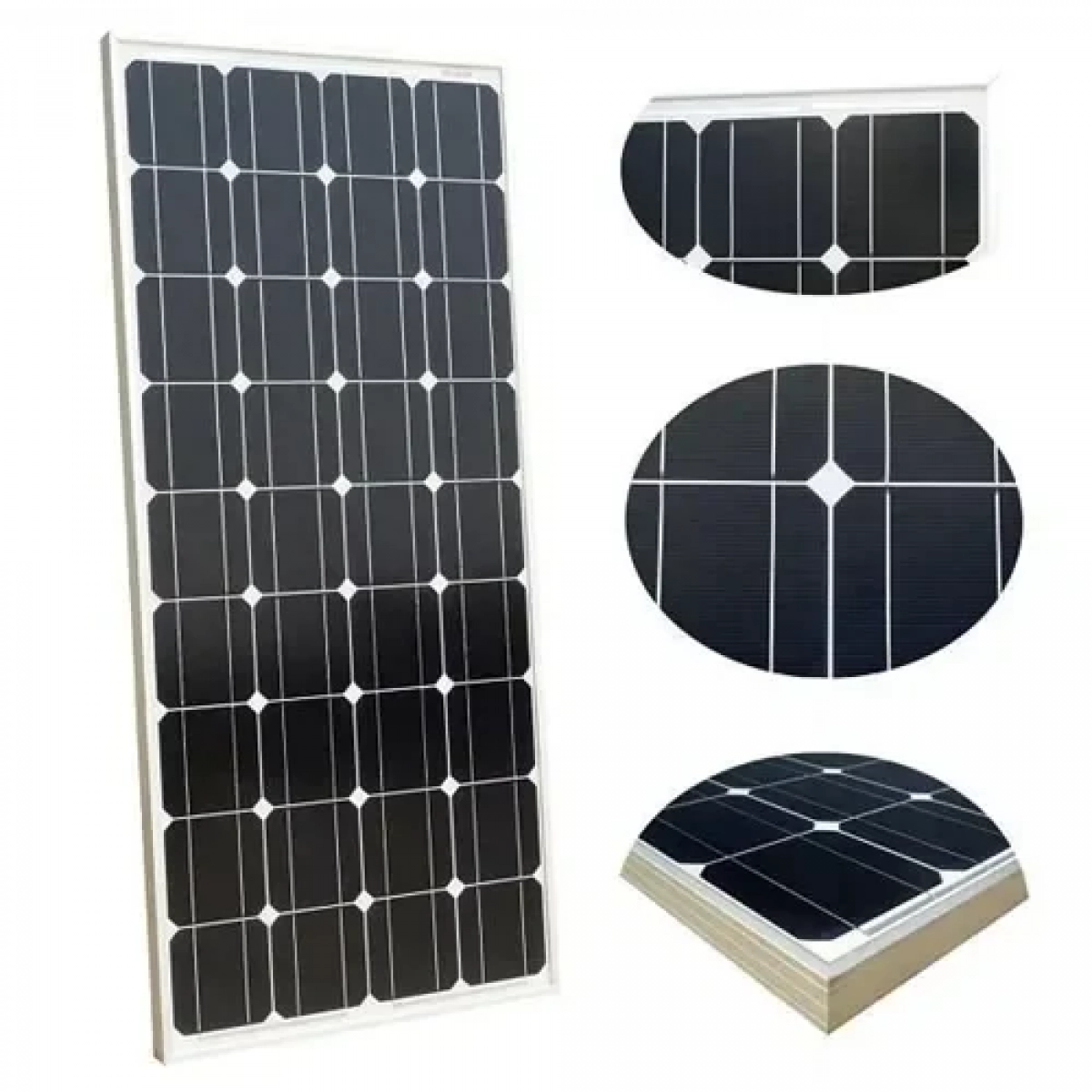 Φωτοβολταϊκό πάνελ 250W μονοκρυσταλλικός συλλέκτης Solar Panel BAO με πλαίσιο αλουμινίου - Image 2