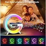 Ηχείο 4 σε 1 με Bluetooth, ασύρματο φορτιστή, ξυπνητήρι & ρολόι 15W 4A Pro Andowl