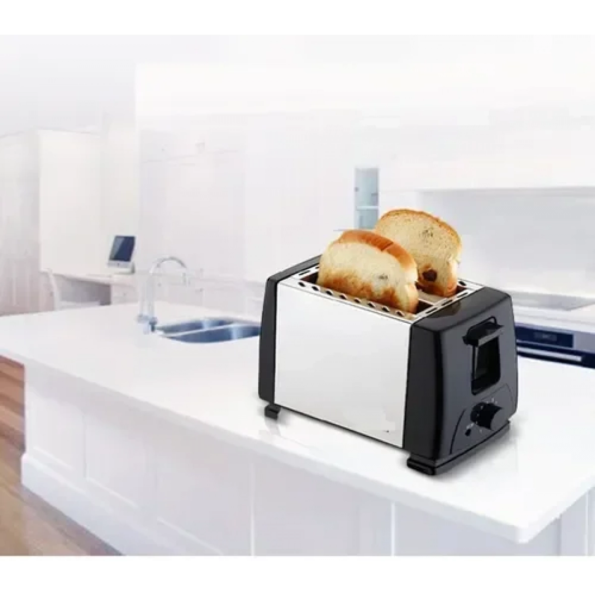 Ηλεκτρική φρυγανιέρα 2 θέσεων Sokany 700W HJT-016S - Image 5