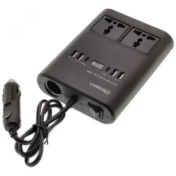 Inverter Αυτοκινήτου - σκάφους 150W μετατρέπει τα 12V σε 220V και διαθέτει θύρα USB PERVOI CTC-741