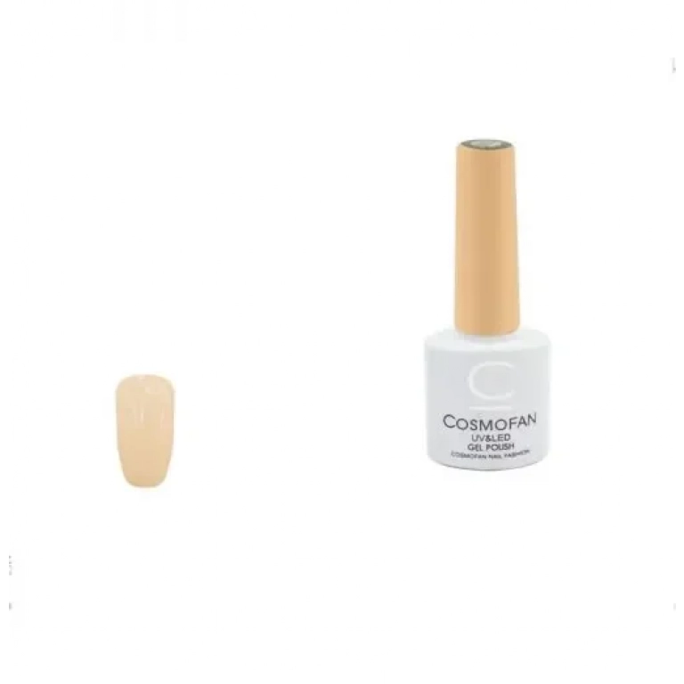 Ημιμόνιμο βερνίκι νυχιών no. 002 Smalto Gel Cosmofan UV&LED Gel Polish 7.5ml μπεζ