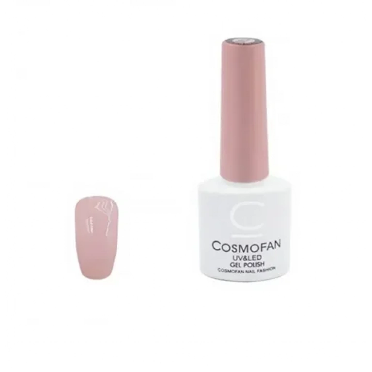 Ημιμόνιμο βερνίκι νυχιών no. 004 Smalto Gel Cosmofan UV&LED Gel Polish 7.5ml λιλά