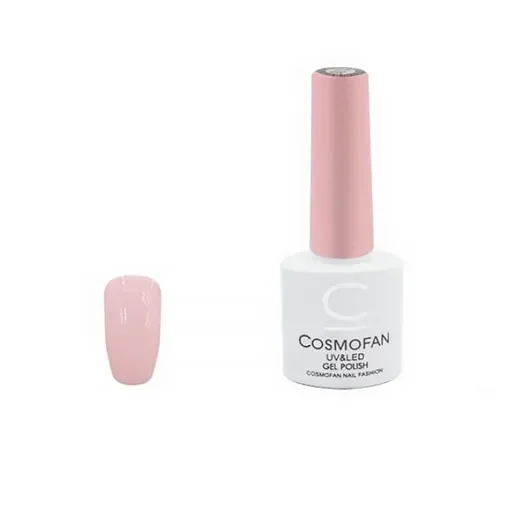 Ημιμόνιμο Βερνίκι Νυχιών No. 005 Smalto Gel Cosmofan Uv&Amp;Led Gel Polish 7.5Ml Ροζ