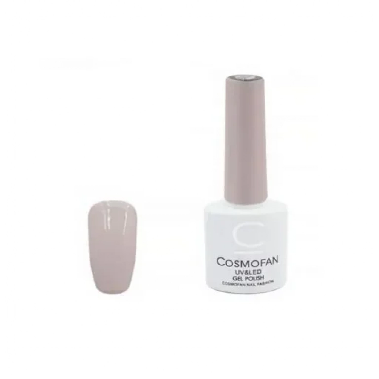 Ημιμόνιμο βερνίκι νυχιών no. 016 Smalto Gel Cosmofan UV&LED Gel Polish 7.5ml καφέ - μπεζ