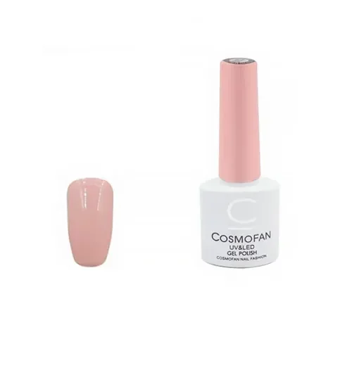 Ημιμόνιμο Βερνίκι Νυχιών No. 017 Smalto Gel Cosmofan Uv&Amp;Led Gel Polish 7.5Ml Ροζ