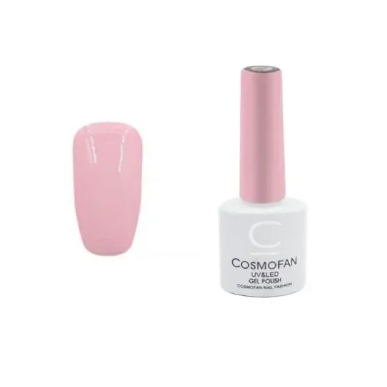 Ημιμόνιμο βερνίκι νυχιών no. 020 Smalto Gel Cosmofan UV&LED Gel Polish 7.5ml ροζ