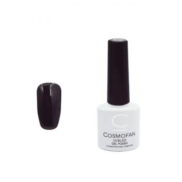 Ημιμόνιμο βερνίκι νυχιών no. 035 Smalto Gel Cosmofan UV&LED Gel Polish 7.5ml καφέ σκούρο